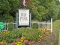 Oak Park Apartments Entrance Sign